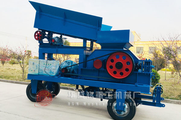 移動(dòng)對輥制砂機(jī)