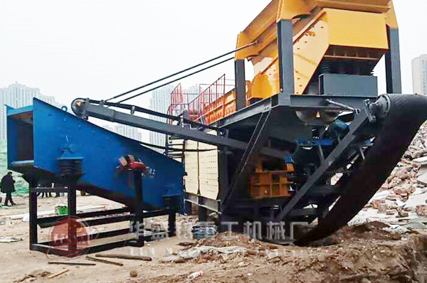 移動(dòng)對(duì)輥破碎機(jī)廠家,破碎哪些物料