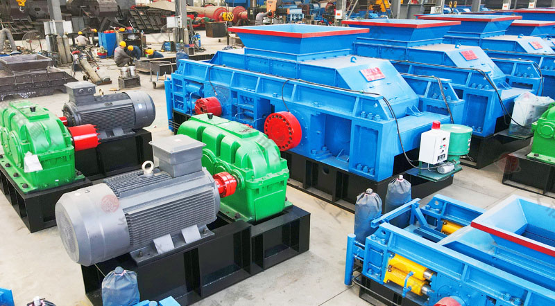 時產(chǎn)20噸河卵石對輥制砂機型號和產(chǎn)量